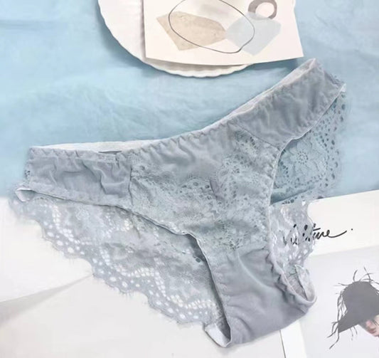 Ensemble soutien-gorge push-up à armatures et slip en dentelle pour femme - Grossard (Ensemble)