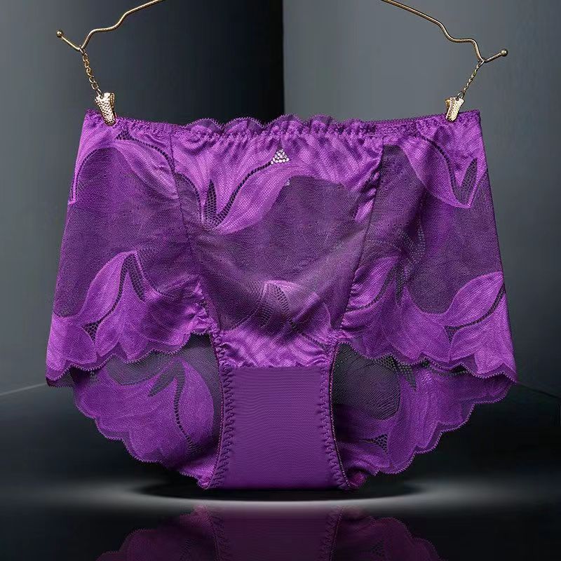 Culotte taille haute gainante en dentelle pour femme – Amento